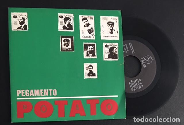 Discos de vinilo: single ep vinilo potato pegamento - oihuka - Foto 1