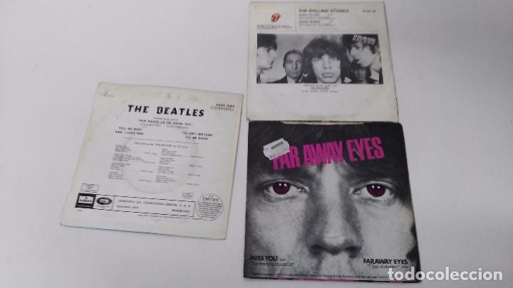 Discos de vinilo: antiguo lote de discos beatles rolling - Foto 2