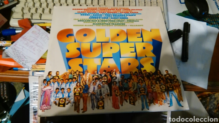 Discos de vinilo: Golden super stars triple lp.1978