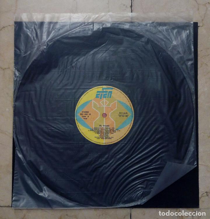 Discos de vinilo: LP EL PASO - EL PASO EFEN RECORDS 1991. - Foto 3