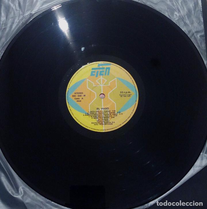 Discos de vinilo: LP EL PASO - EL PASO EFEN RECORDS 1991. - Foto 4