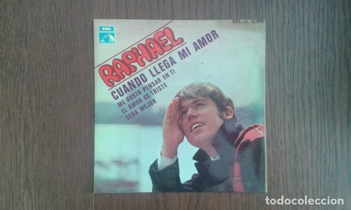 Discos de vinilo: single Raphael, EMI EPL-U 14.409 a&ntilde;o 1968 - Foto 1