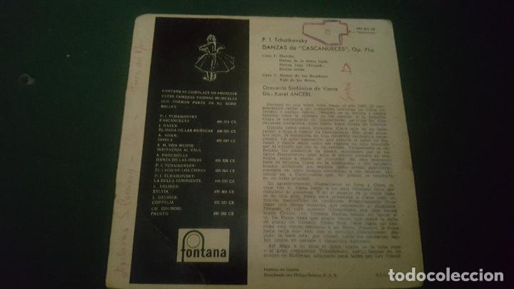 Discos de vinilo: DANZA DEL CASCANUECES. TCHAIKOWSKY. 1962 - Foto 2