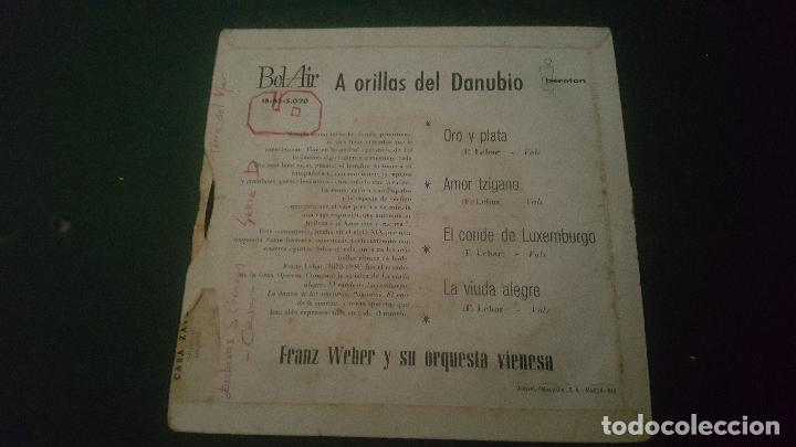 Discos de vinilo: A ORILLAS DEL DANUBIO. 1961 - Foto 2