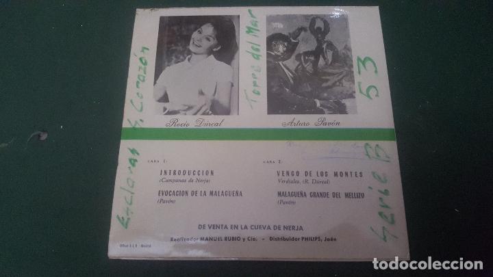 Discos de vinilo: CAMPANAS DE LA CUEVA DE NERJA. 1965 - Foto 2