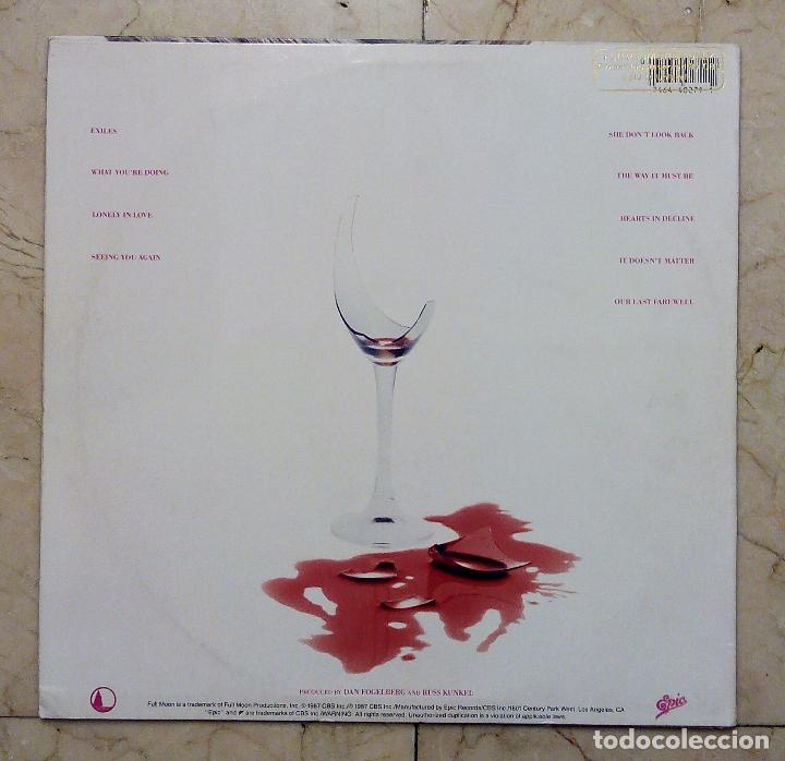 Discos de vinilo: LP DAN FOGELBERG - EXILES - CBS 1987. - Foto 2