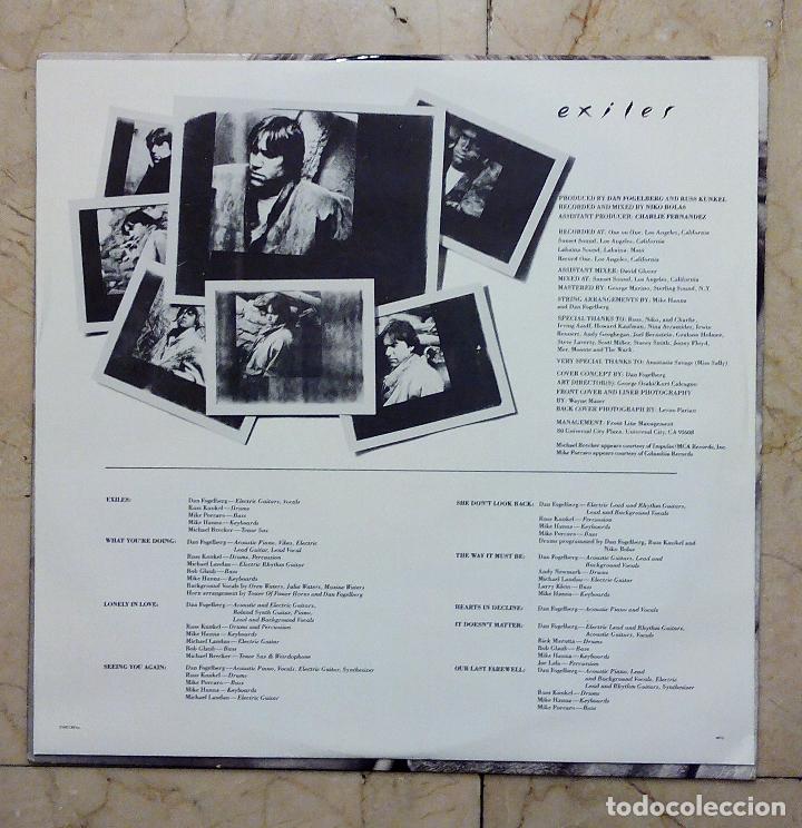 Discos de vinilo: LP DAN FOGELBERG - EXILES - CBS 1987. - Foto 3