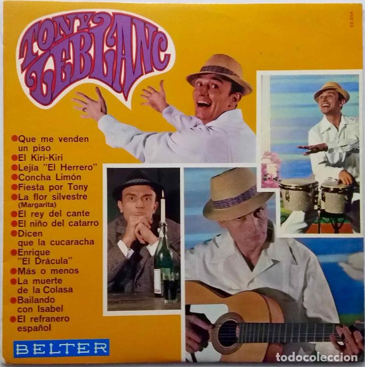Discos de vinilo: TONY LEBLANC. LP ORIGINAL EN BELTER COMO NUEVO - Foto 1