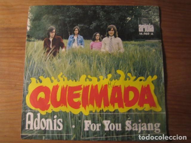 Discos de vinilo: QUEIMADA - Adonis  ****** ULTRA RARO SINGLE 1971! - Foto 1
