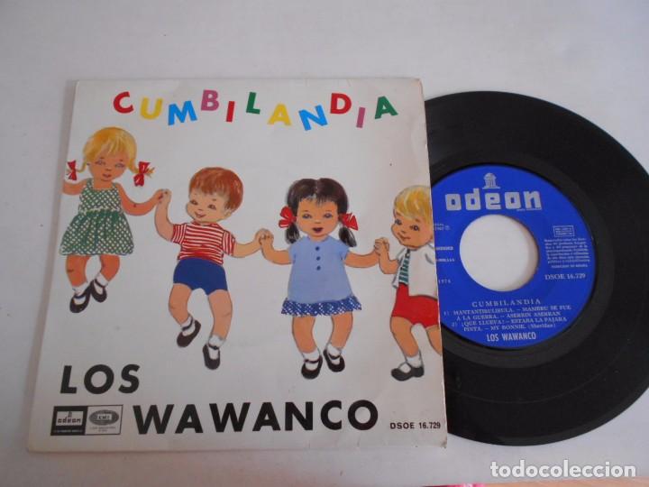 Discos de vinilo: LOS WAWANCO -EP CUMBILANDIA-1967 - Foto 1