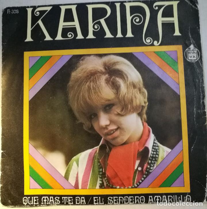 Discos de vinilo: Karina - Que mas Da - Foto 1