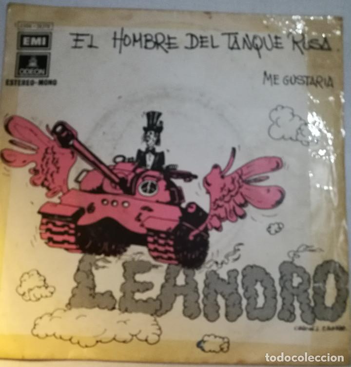 Discos de vinilo: Leandro - El Hombre del Tanque Rosa - Foto 1