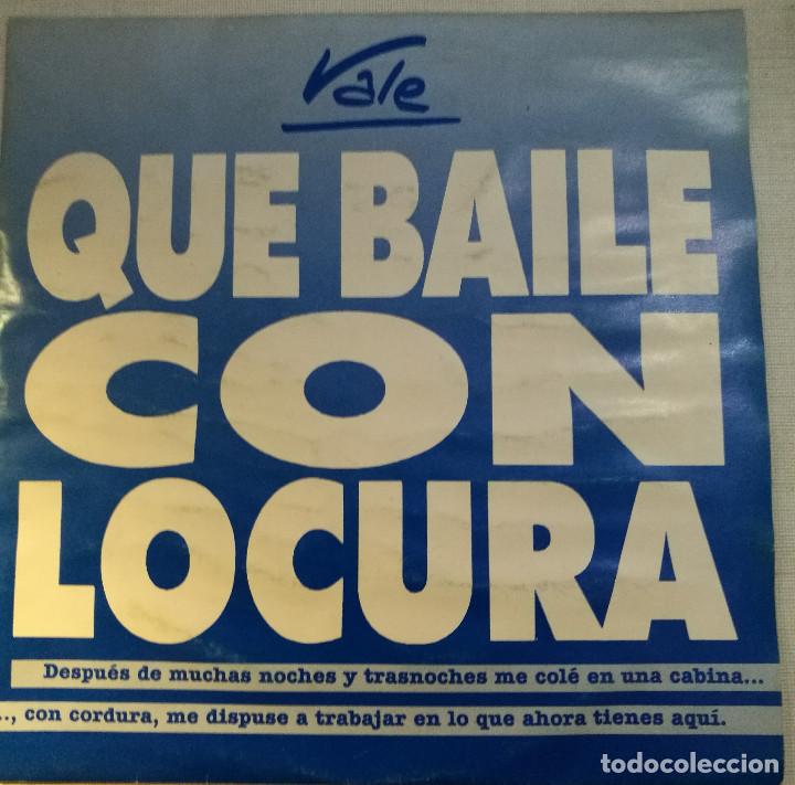 Discos de vinilo: Vale - Que Baile con Locura - Foto 1