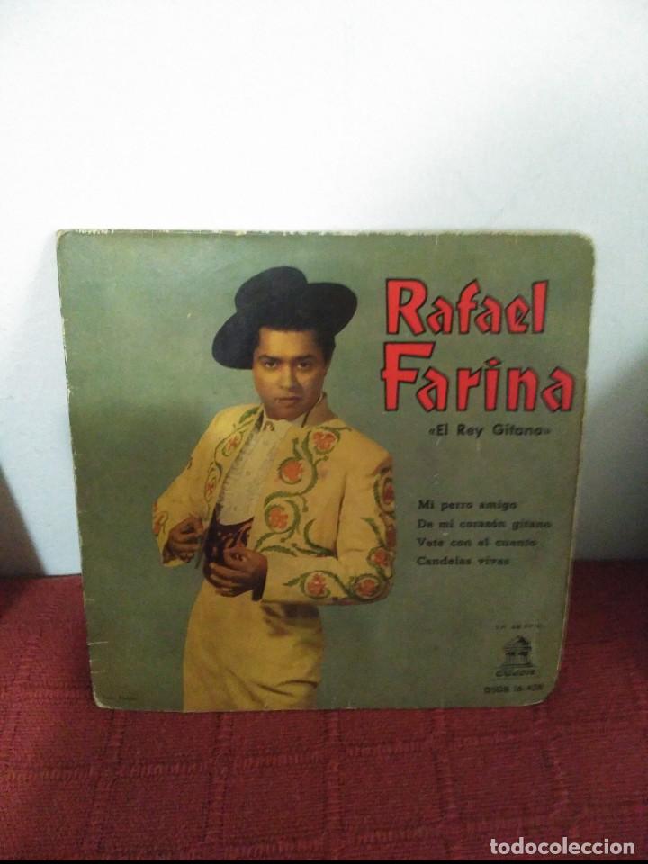 Discos de vinilo: single rafael farina el principe gitano 4 canciones 1961 - Foto 1