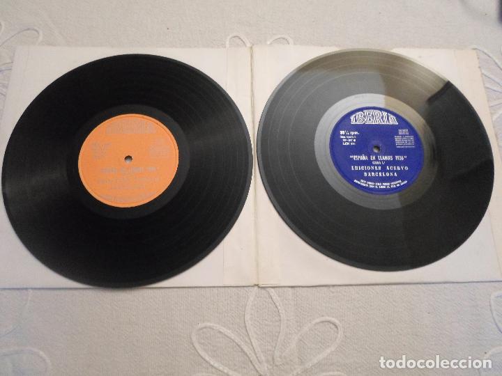 Discos de vinilo: Espa&ntilde;a en Llamas 1936 - Ediciones Acervo Barcelona - Foto 1