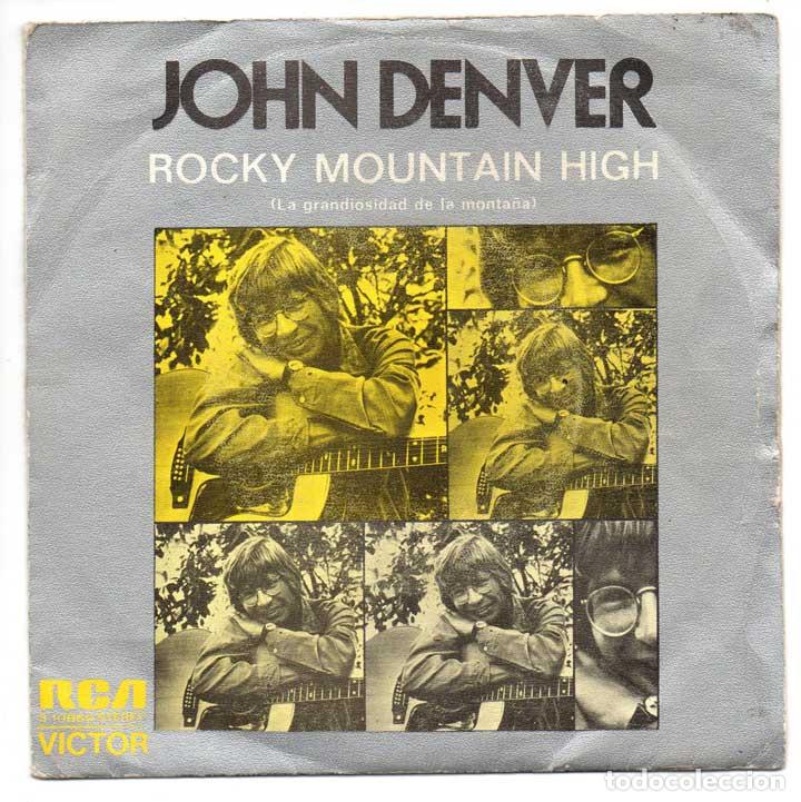 Discos de vinilo: John Denver - Rocky Mountain High / Spring - Foto 1