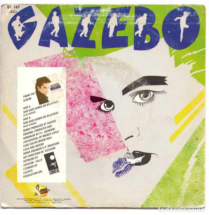Discos de vinilo: Gazebo - Sun Goes Down on Milky Way - Foto 2