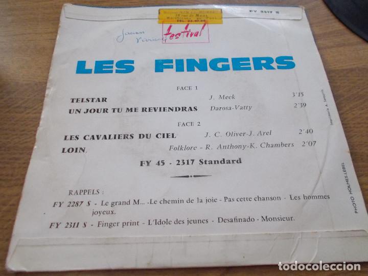 Discos de vinilo: LES FINGERS, TELSTAR, - Foto 2