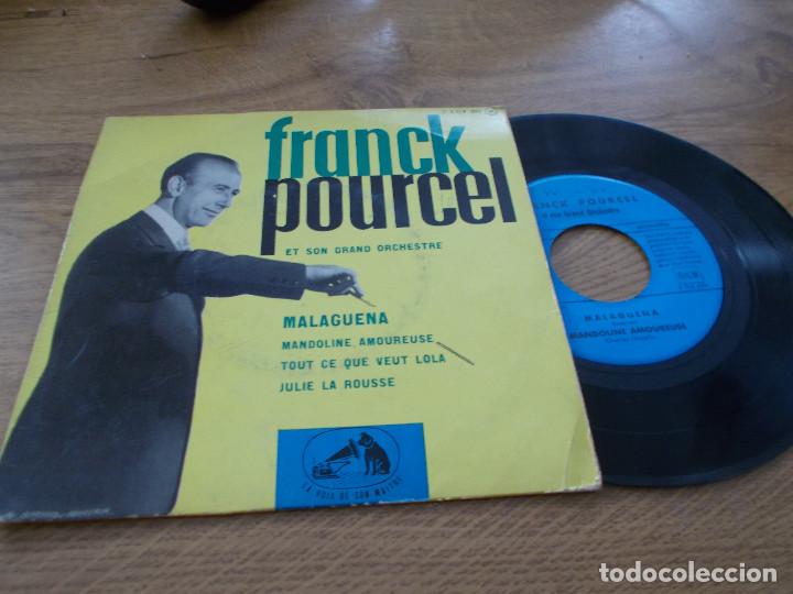 Discos de vinilo: FRANCK POURCEL, MALAGUE&Ntilde;A, - Foto 1