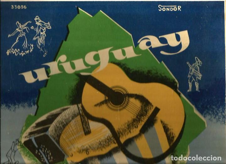 Vinyl records: LP URUGUAY  ( AMALIA DE LA VEGA, ORQUESTA RACCIATTI, OLGA PERRI Y SU CONJUNTO) FOLK