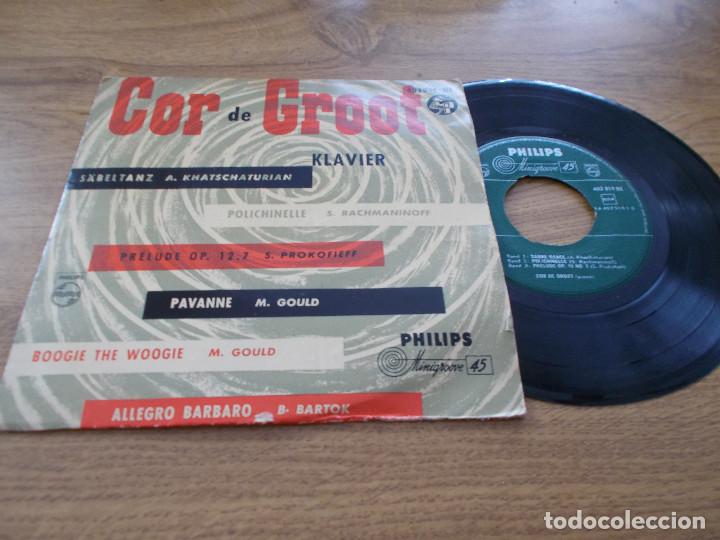 Discos de vinilo: COR DE GROOT,POLICHINELLE, PAVANNE, SABRE DANCE - Foto 1