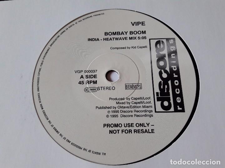 Discos de vinilo: Vipe - Bombay Boom - 1995 - Foto 1