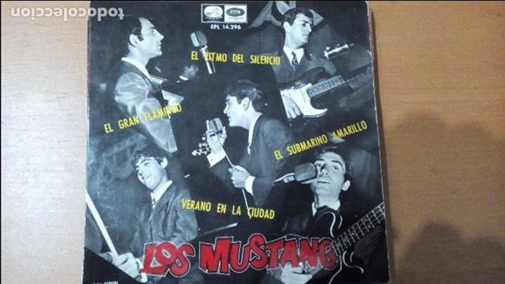 Discos de vinilo: LOS MUSTANG EL RITMO DEL SILENCIO + 3 EP - Foto 1