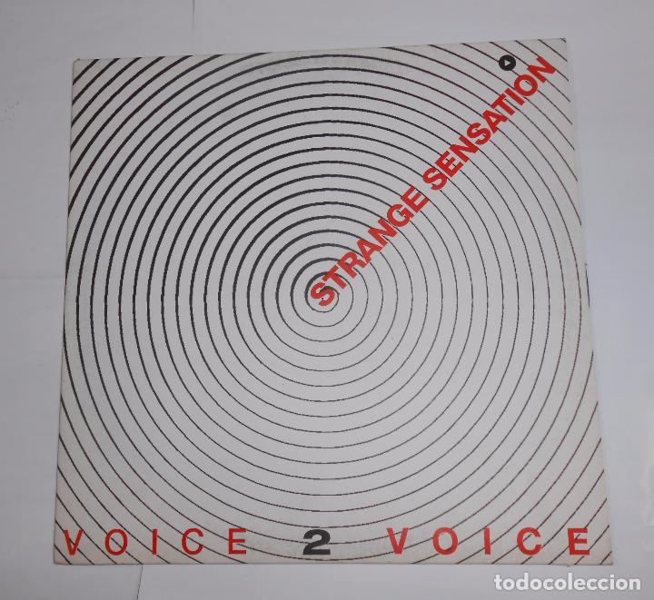 Discos de vinilo: STRANGE SENSATION. 2 VOICE. - Foto 1