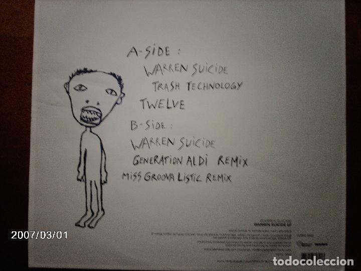 Discos de vinilo: warren suicide  -  warren suicide (ep  mini lp ) - Foto 2