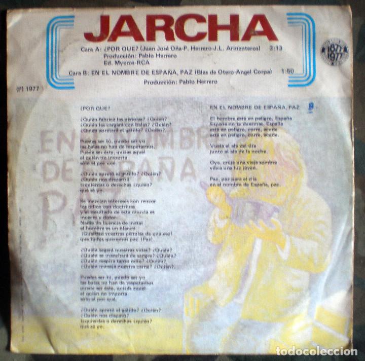 Discos de vinilo: Jarcha &ndash; &iquest;Por Que? 1977 - Foto 2