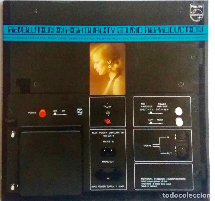 Discos de vinilo: REVOLUTION IN HIGH QUALITY SOUND REPRODUCTION, FEEDBACK SYSTEM PHILIPS MOTIONAL. LP HOLANDA