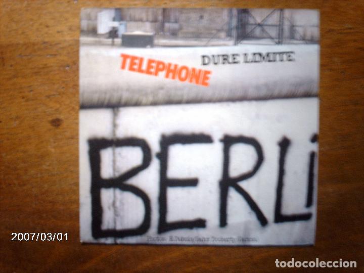 Discos de vinilo: telephone  -  dure limite  +  jour contre jour