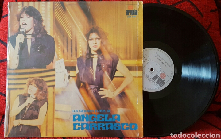 Discos de vinilo: ANGELA CARRASCO Los Grandes &Eacute;xitos LP Venezuela - Foto 1