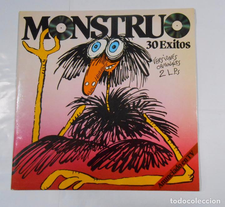 Discos de vinilo: MONSTRUO 30 &eacute;xitos. VERSIONES ORIGINALES. DOBLE LP. 2 LPS. TDKDA15 - Foto 1