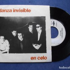 Discos de vinilo: DANZA INVISIBLE EN CELO SINGLE SPAIN 1990 PDELUXE. Lote 67954081