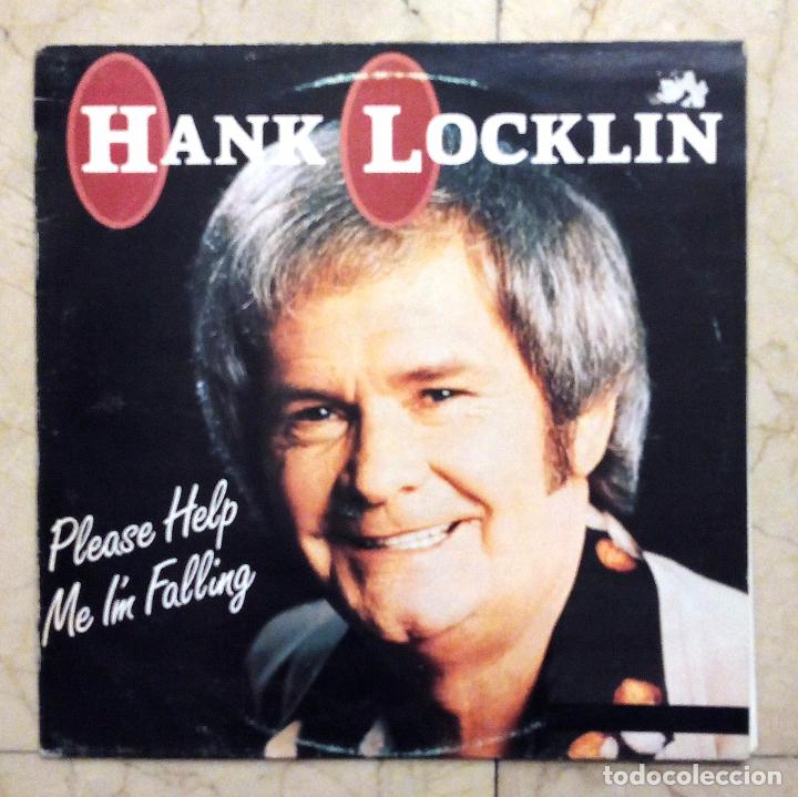 Discos de vinilo: LP HANK LOCKLIN - PLEASE HELP ME IM FALLING - ZAFIRO 1988. - Foto 1