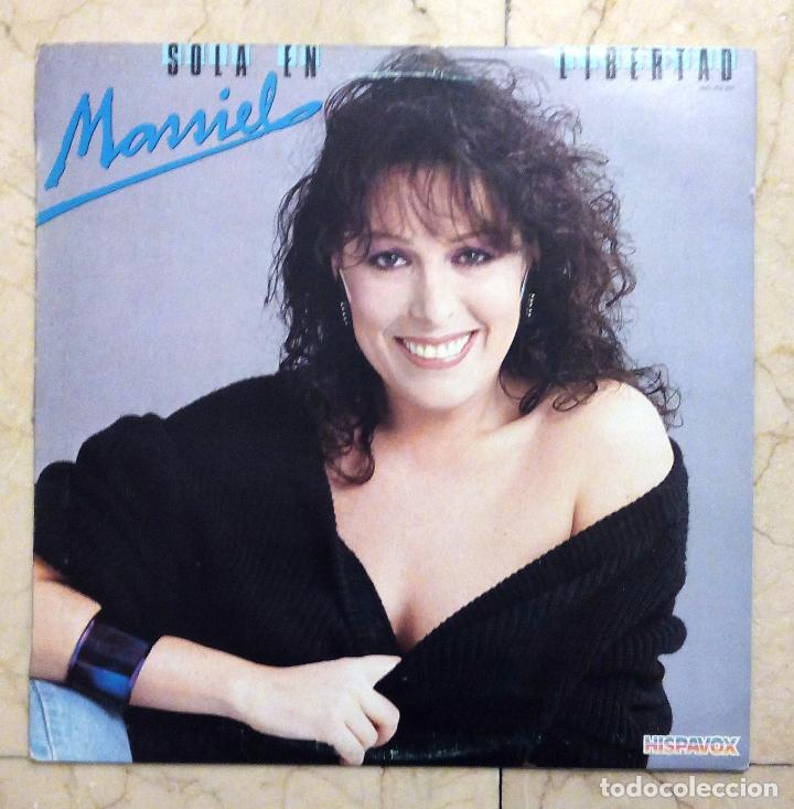 Discos de vinilo: LP MASSIEL - LIBERTAD - HISPAVOX 1984. - Foto 1