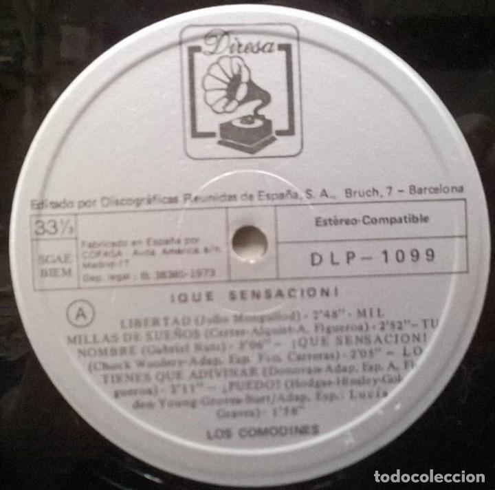 Discos de vinilo: Comodines. Qu&eacute; sensaci&oacute;n! Diresa, Esp. 1973 LP como nuevo - Foto 3