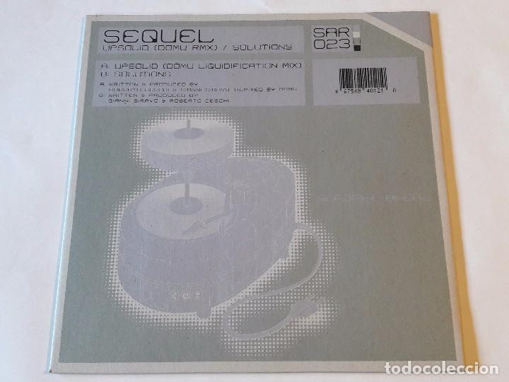 Discos de vinilo: Sequel - Upsolid (Domu RMX) / Solutions - 2001 - Foto 1