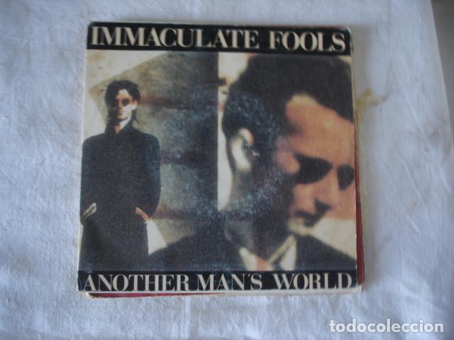 Discos de vinilo: Immaculate Fools   Another Mans World (promo) - Foto 1