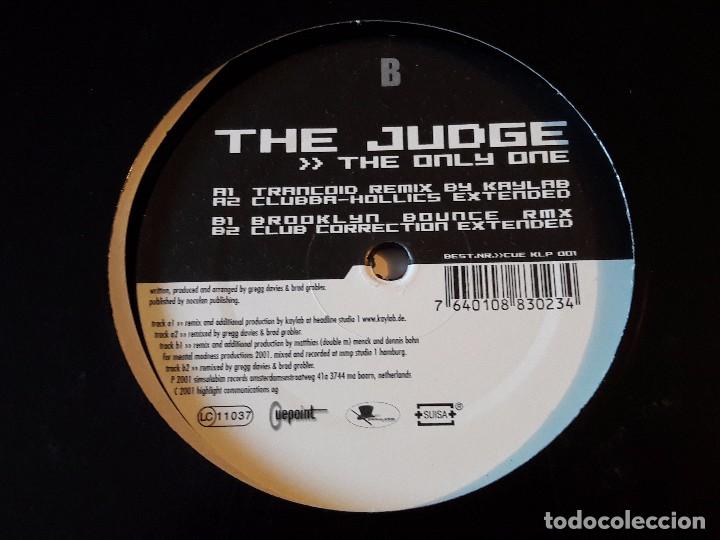 Discos de vinilo: The Judge - The Only One - 2002 - Foto 1
