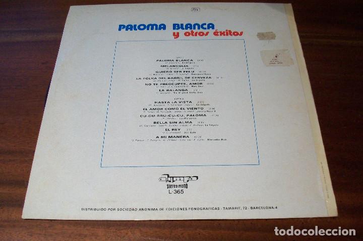 Discos de vinilo: PALOMA BLANCA Y OTROS EXITOS - Foto 2