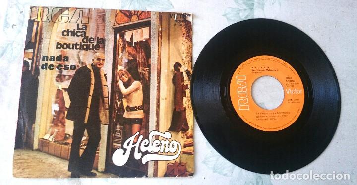 Disques de vinyle: Heleno: La chica de la boutique / Nada de eso (RCA 1971)