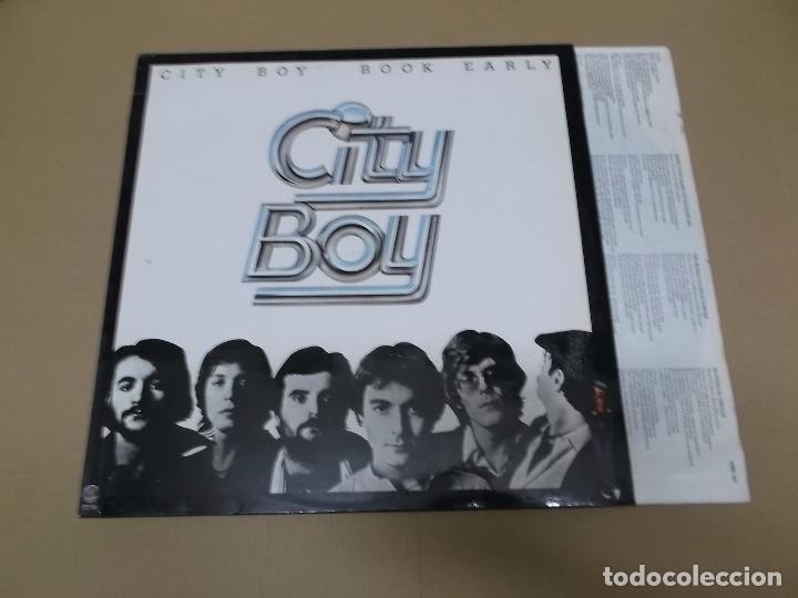 Disques de vinyle: CITY BOY (LP) BOCK EARLY A&Ntilde;O 1978 &ndash; ENCARTE INTERIOR CON LETRAS