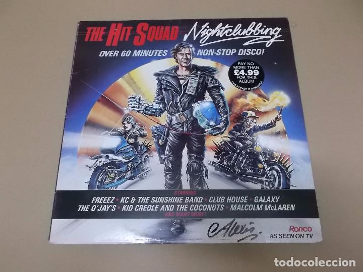 Dischi in vinile: THE HIT SQUAD / NIGHTCLUBBING (LP) (VER FOTO CONTENIDO COMPLETO) A&Ntilde;O 1983 - EDICION U.K.