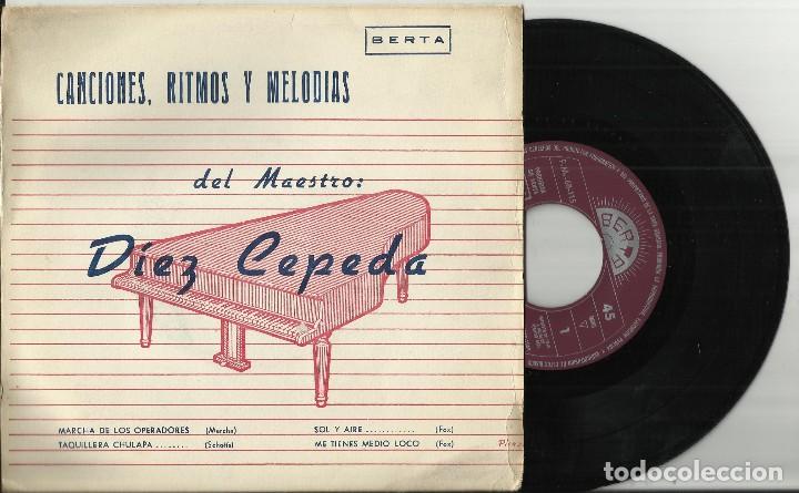 Discos de vinilo: diez cepeda ep marcha de los operadores + 3.1968 - Foto 1