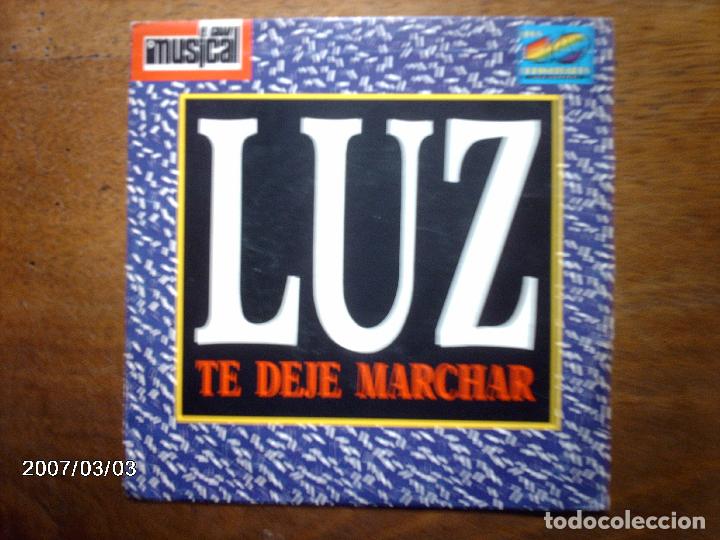 Discos de vinilo: luz (te deje marchar) +  richard marx (satisfied) - Foto 1