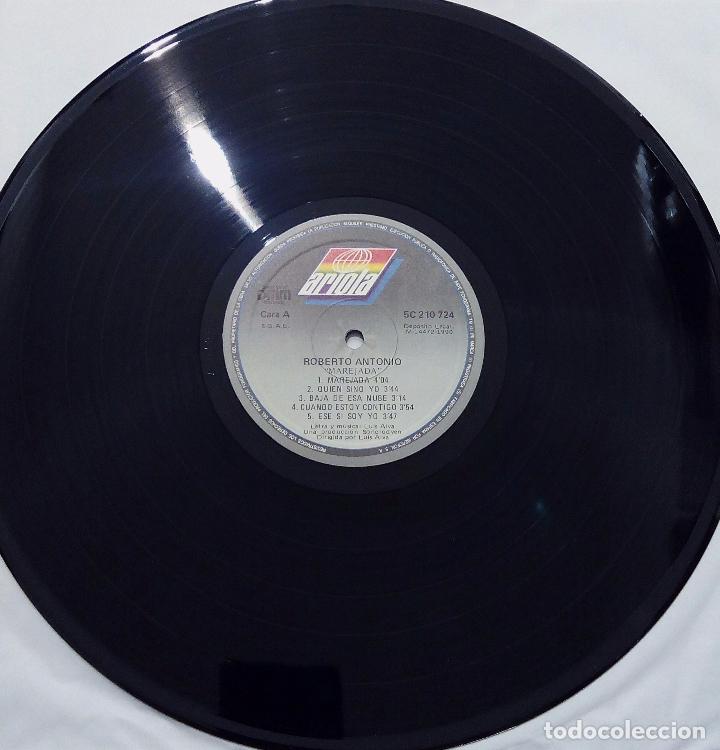 Discos de vinilo: LP ROBERTO ANTONIO - MAREJADA - ARIOLA 1990. - Foto 4