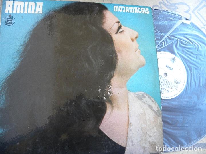 Discos de vinilo: AMINA -MOJAMACHIS -LP 1982 -BUEN ESTADO - Foto 1