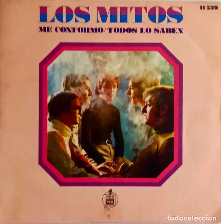 Discos de vinilo: LOS MITOS, ME CONFORMO. SINGLE COMO NUEVO - Foto 1
